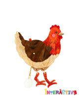 Laying an Egg Brooch -Interactive- -Chance of 1/1 Ultrarare-