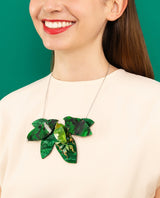 Leaf Insect Camouflage Piece Necklace