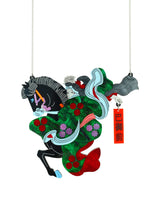 Legendary Tomoe Gozen Samurai necklace