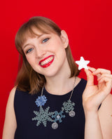 Let the snowflakes fall! Necklace