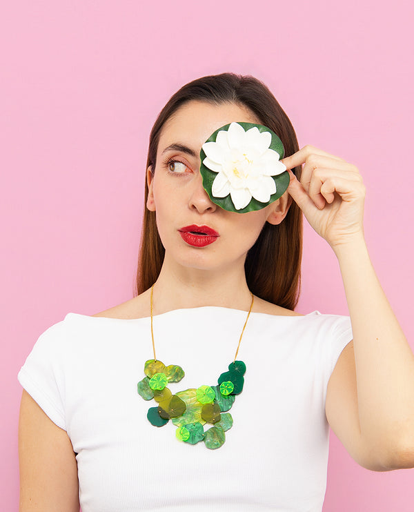 Lily Pad Lullaby Necklace