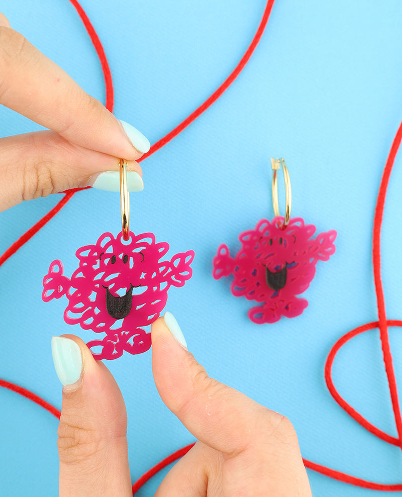 Loopy Mr. Messy Earrings – La Vidriola
