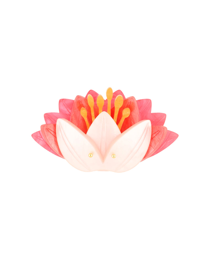 Lotus on the Water Brooch