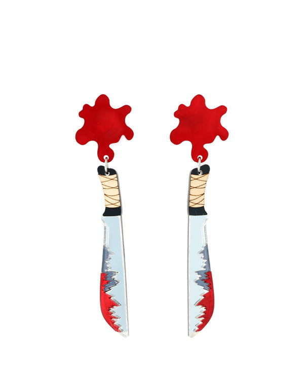 Macabre Machete Earrings