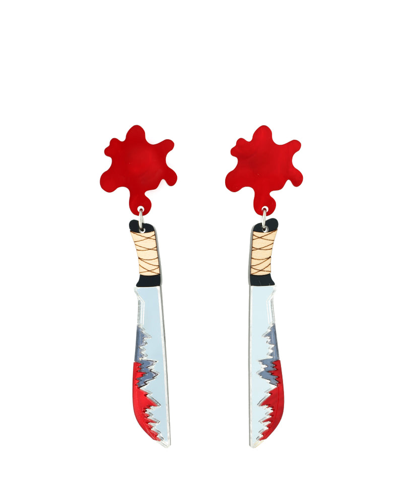 Macabre Machete Earrings