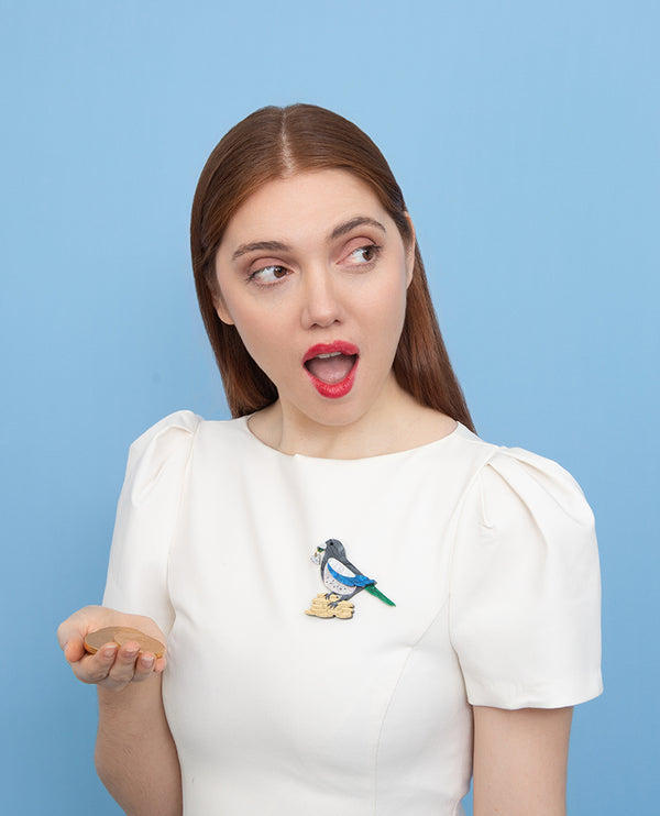 Magpie Thief Brooch