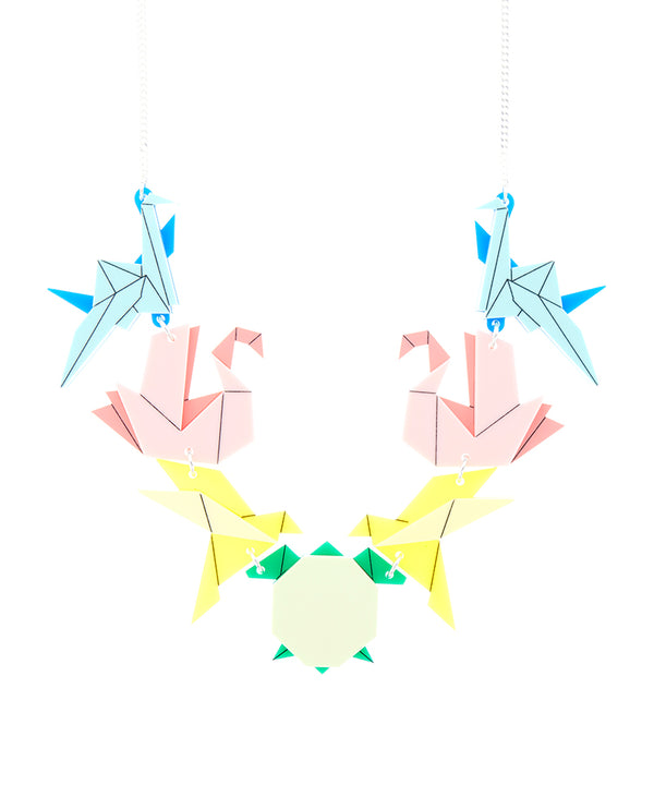 Making Origami Animals Necklace