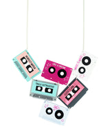 Many Jem Cassettes Necklace