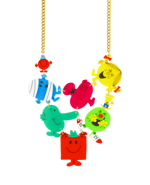 Many Mr. Men Little Miss Necklace