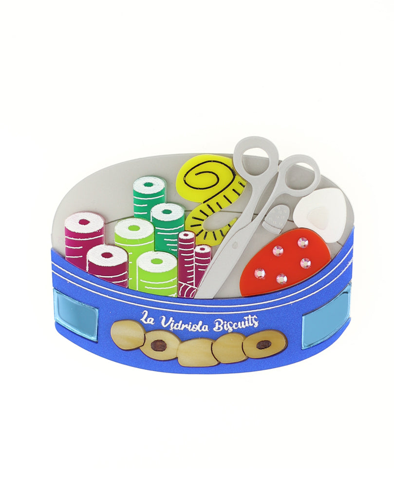 Mari Lola’s Sewing Box Brooch