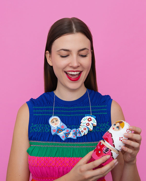 Matryoshka Unfolding Necklace