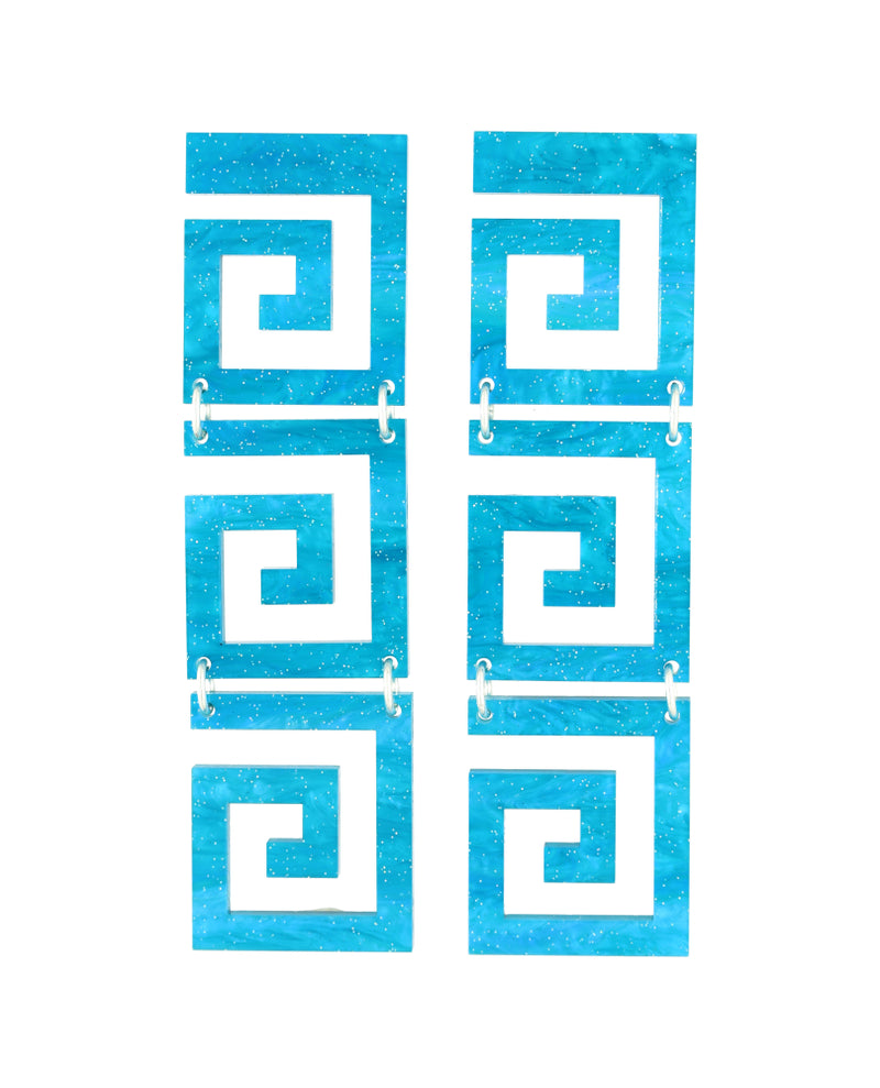 Meandering with Meandros Earrings