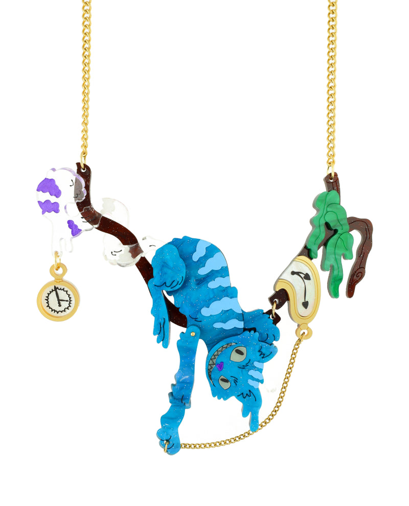 Melting into Surreal Madness Necklace