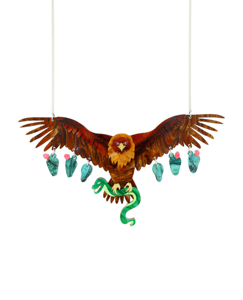 Mi Bandera Mexicana Necklace