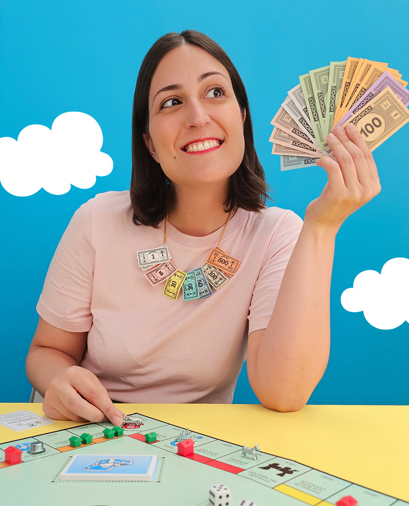 Monopoly Big Bucks Necklace