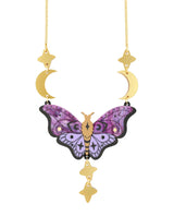 Moth Magic at Dusk Necklace