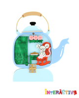 Mouse House in the Teapot Brooch -Interactive-