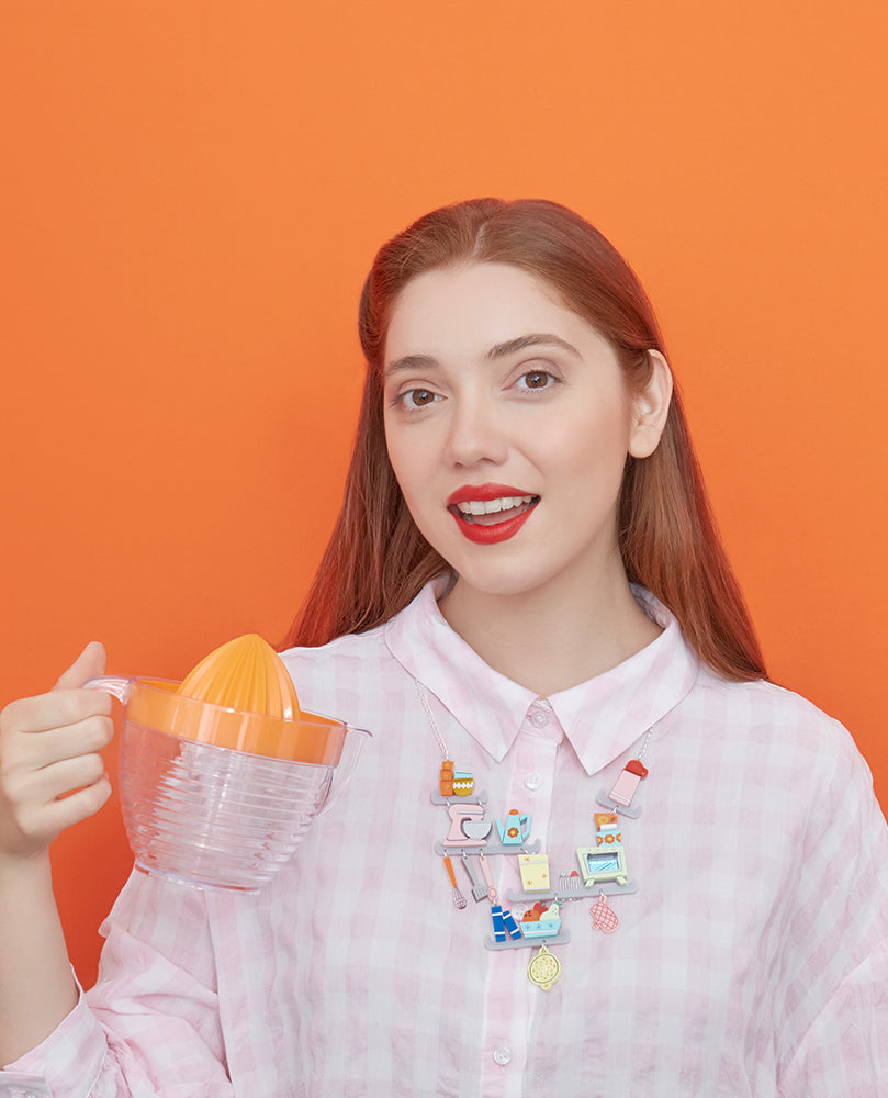 My Groovy Kitchen Shelves Necklace