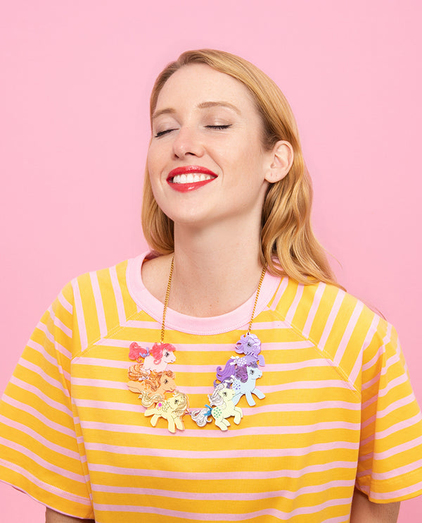 My Little Rainbow Ponies Necklace