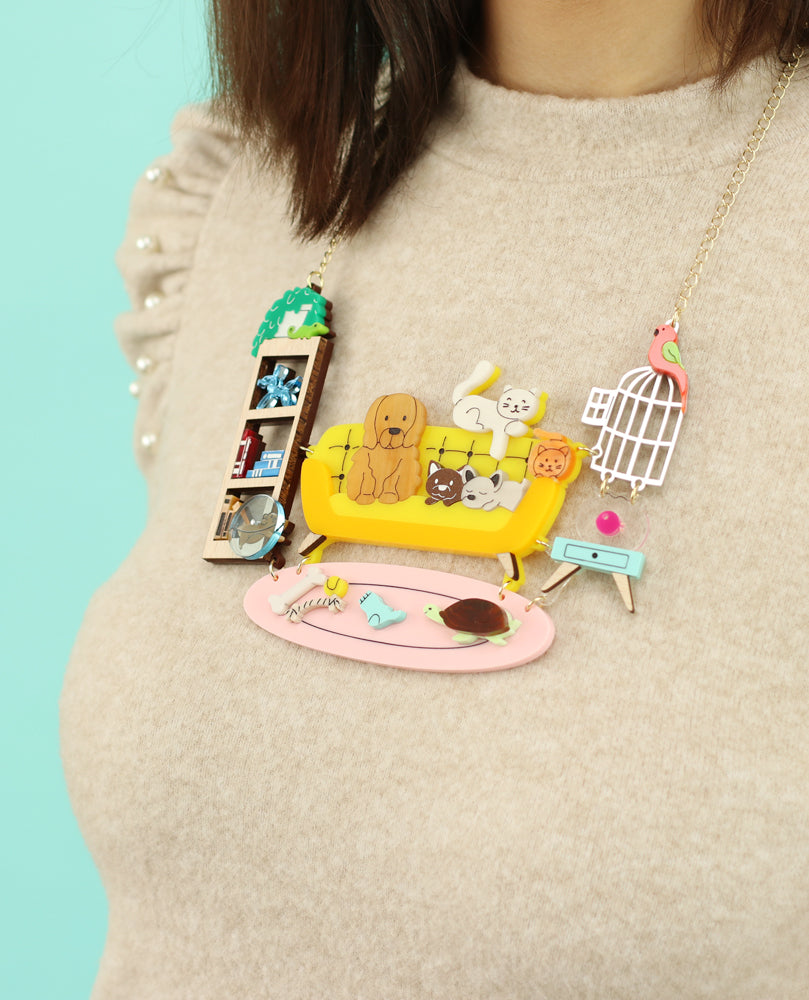 My house is a jungle necklace