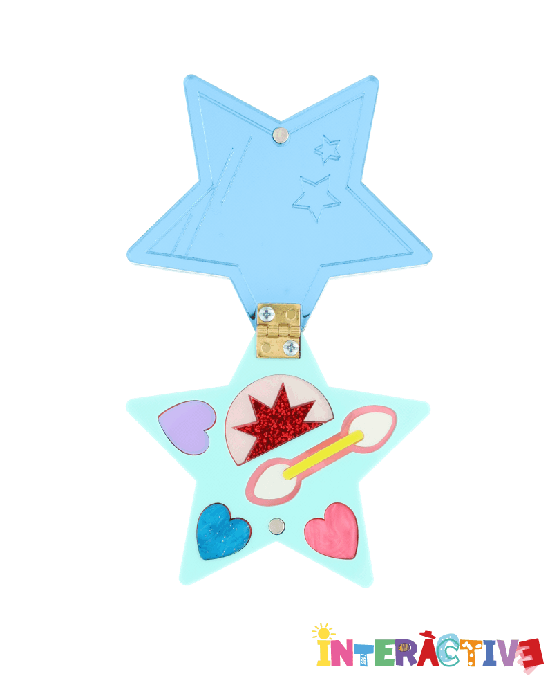 My First Jem Makeup Compact Brooch -Interactive-