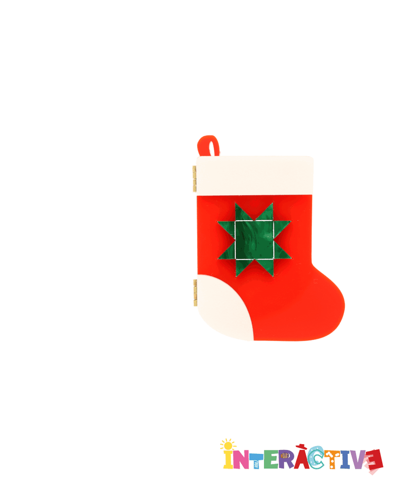 My Little Stocking Home Brooch -Interactive-