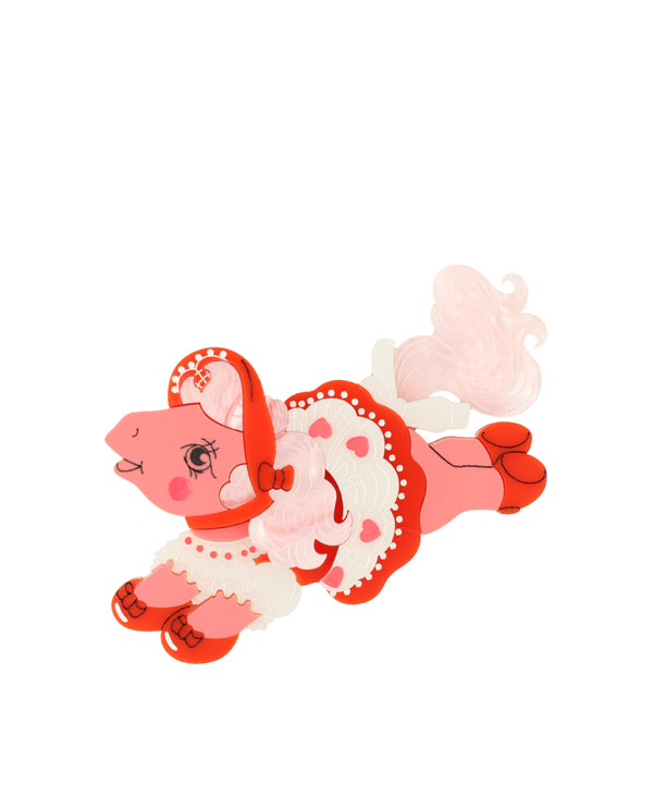 My Sweet Valentine Pony Brooch