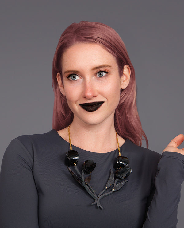 Mysterious Tulips Necklace