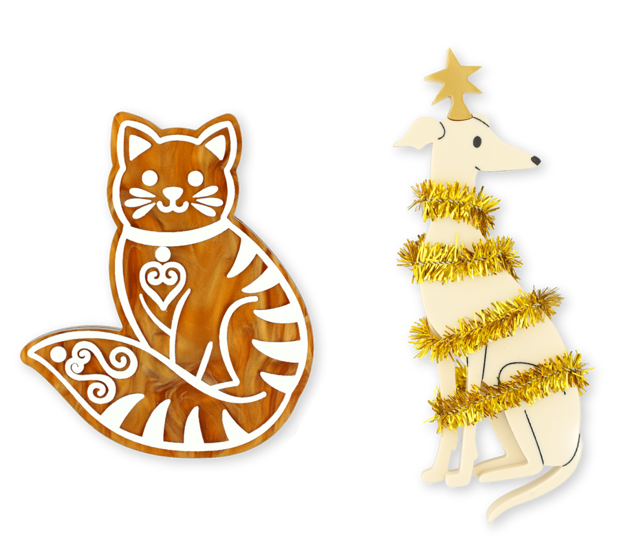 Order 3 pieces, this brooch is on us