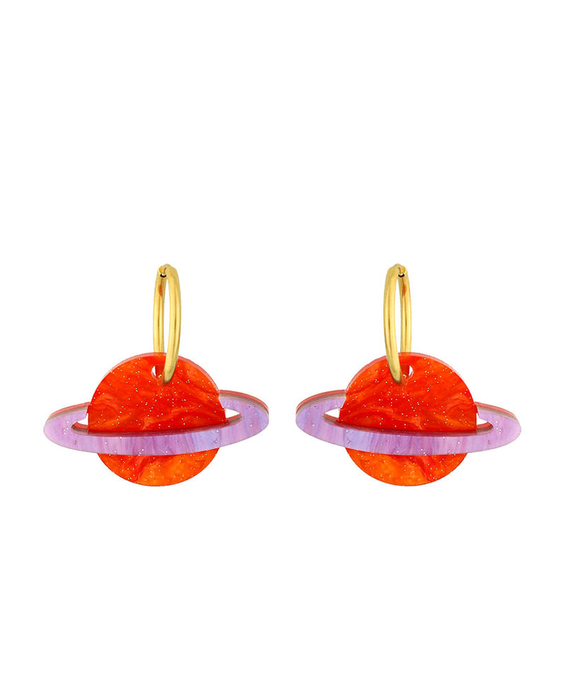 Magical Saturn Earrings