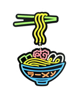 Neon Shine for the Ramen-Ya Brooch