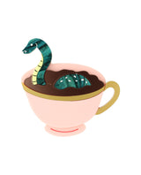 Nessie in the Teacup Brooch