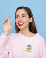 New York Frosty Taxi Ride Brooch