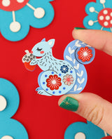 Nordic Squirrel Brooch