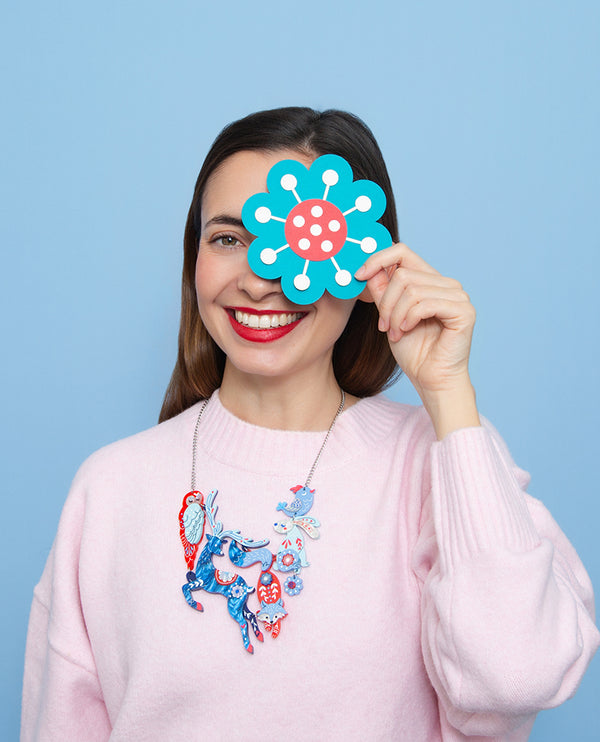 Nordic Winter Creatures Necklace