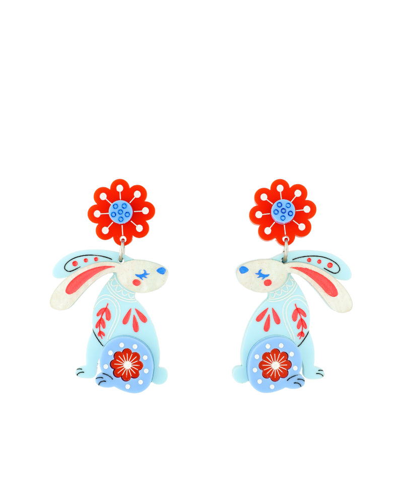 Nordic Bunny Earrings