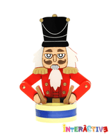 Nutcracker and His Little Drum Brooch -Interactive-
