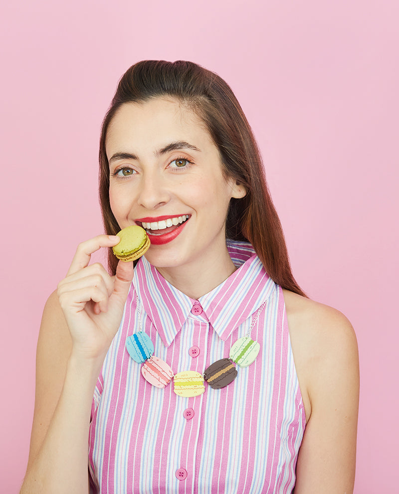 Oh La La, Délicieux Macarons Necklace