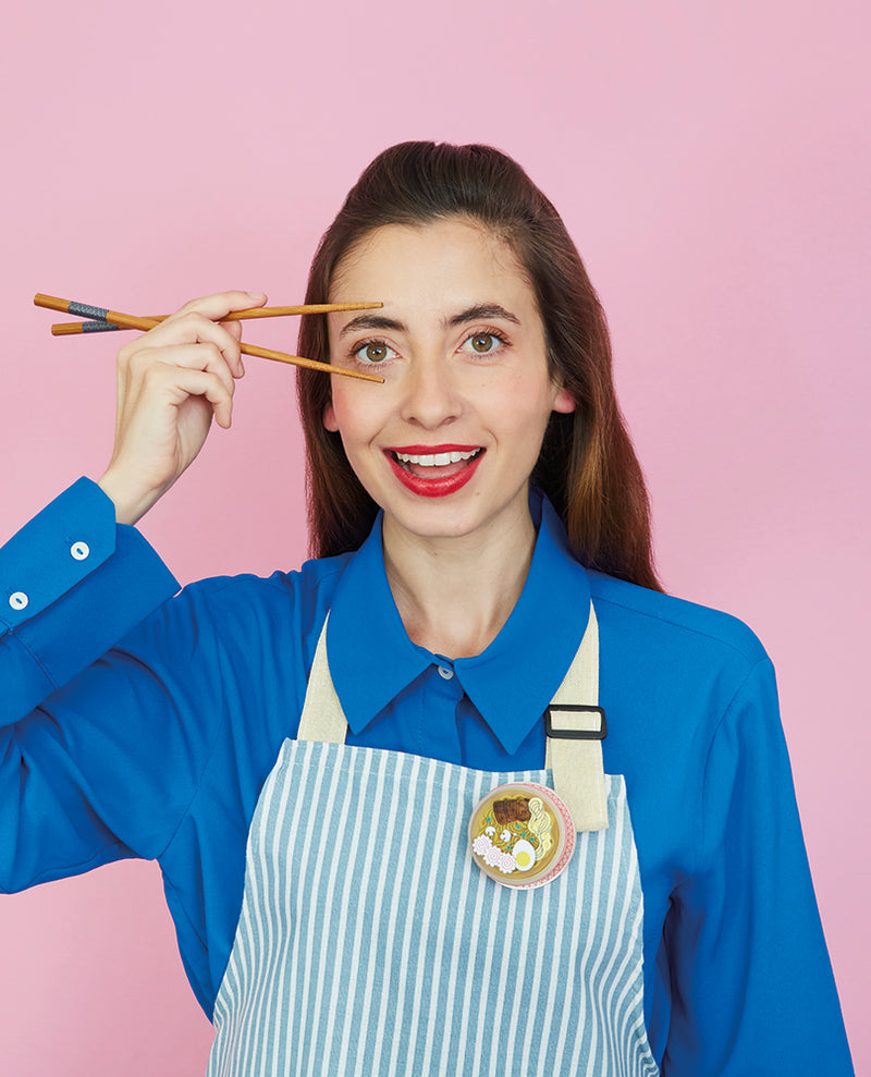 Oishii Ramen Bowl Brooch