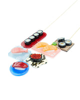 Oishii Sushi Dishes Statement Necklace