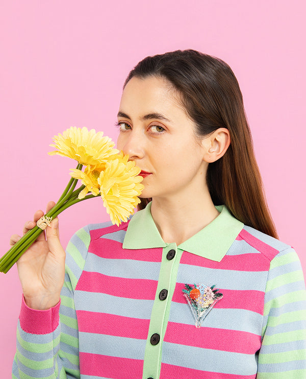 Orquestal Bouquet Brooch