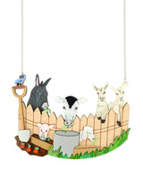 Over the Farm Fence Necklace