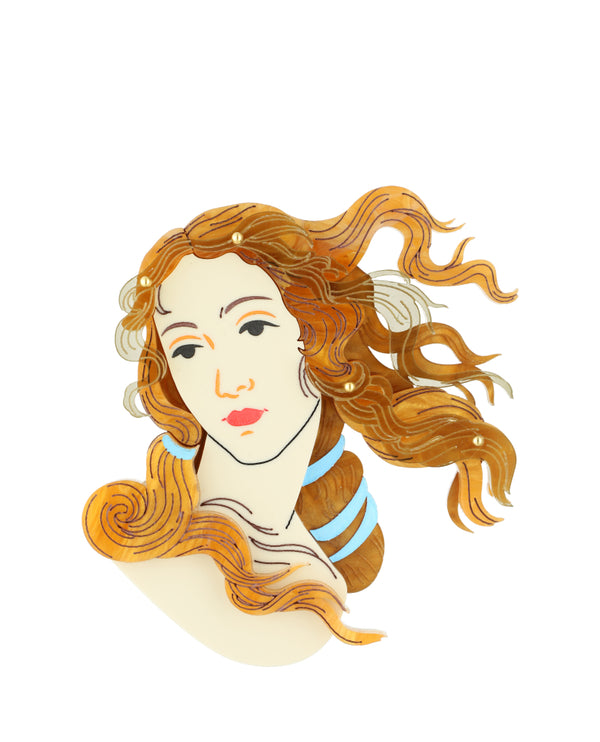 Owning her Venus Beauty Brooch