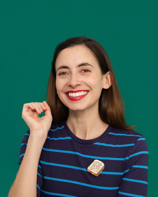 Party Time with Fairy Bread Brooch