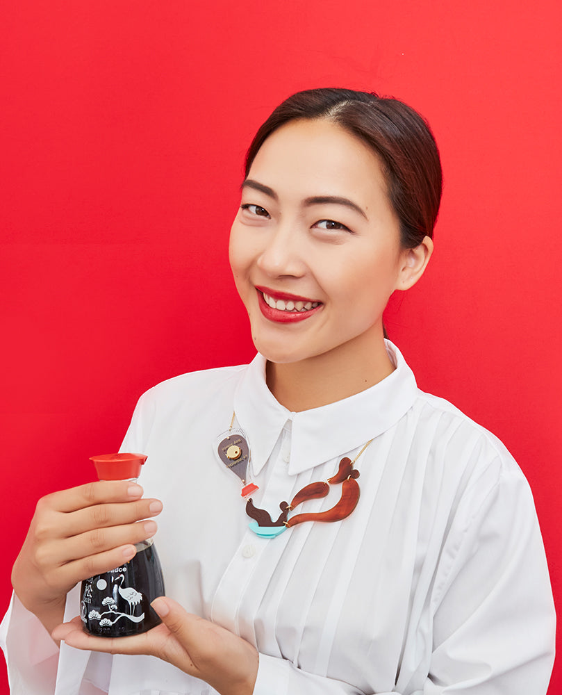 Pass The Soy Sauce Necklace La Vidriola