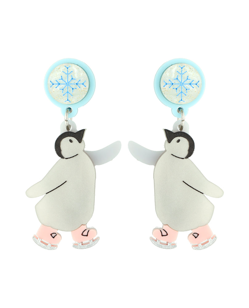 Penguin Pirouette Parade earrings