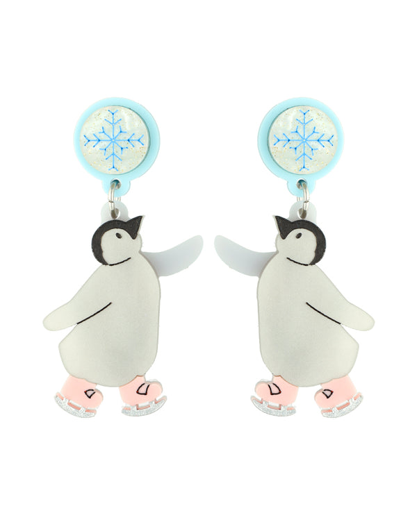 Penguin Pirouette Parade earrings