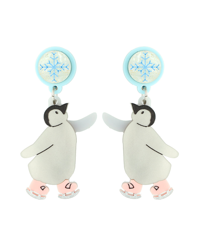 Penguin Pirouette Parade earrings