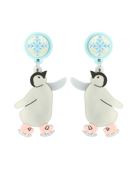 Penguin Pirouette Parade earrings