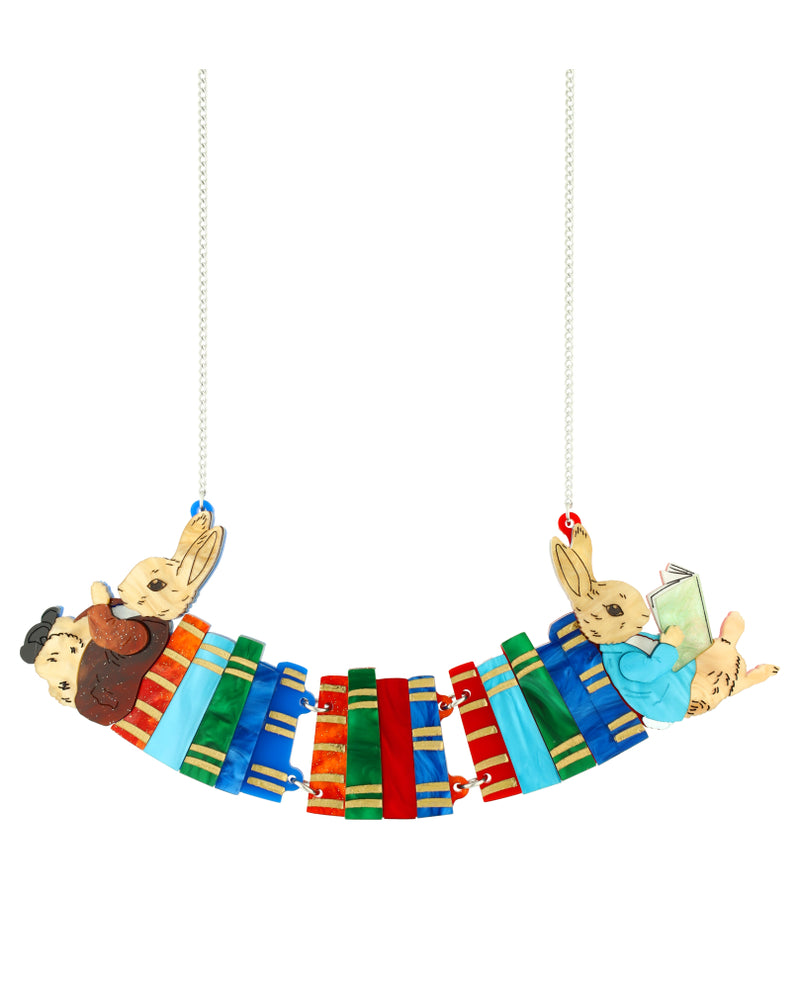 Peter and Benjamin’s Library Necklace